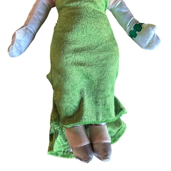 Vintage Disney Store Miss Piggy Plush Doll 20" Green Dress Embroidered Details P - Picture 7 of 14
